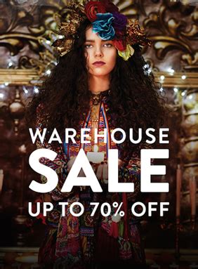 camilla au warehouse sale.